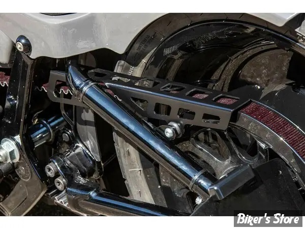  - PROTECTION DE COURROIE - RICK'S MOTORCYCLES - SOFTAIL 18UP - NOIR - S8-BSOR000-SG