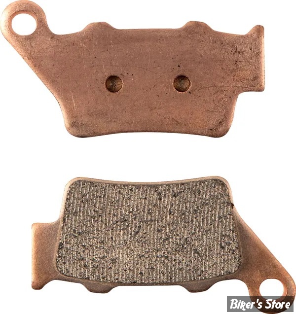 - PLAQUETTES DE FREIN ARRIERE - OEM 2206146 - DRAG SPECIALTIES - METAL FRITTÉ - FAD213HH