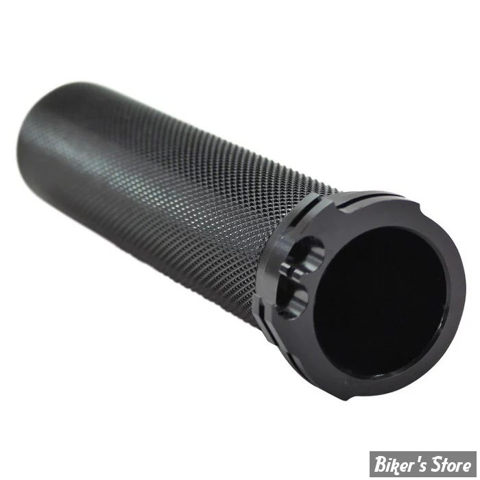 MANCHON DE TIRAGE -  TC BROS. 1" BILLET MOTORCYCLE THROTTLE TUBE - NOIR - HC108UN-BK