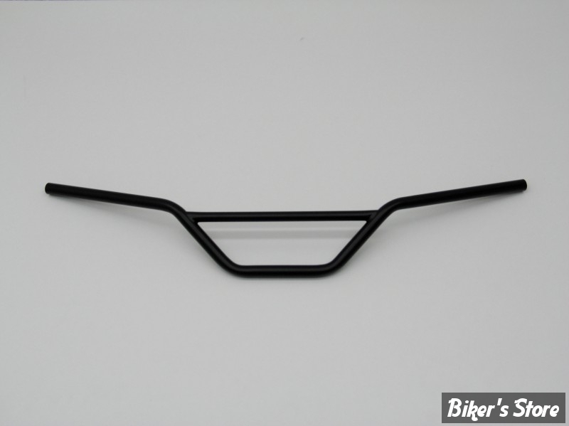 GUIDON BMX / MOTO STYLE - FEHLING - MOTO-CROSS HANDLEBAR - AVEC EMPREINTES  - NOIR - 7214 - Biker's Store