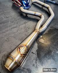 - ECHAPPEMENT - SP CONCEPTS EXHAUST SYSTEM - SOFTAIL M8 FLSB / FXLRST / FLHC 2018UP - LANE SPLITTER - INOX - SPC-1-001-ST