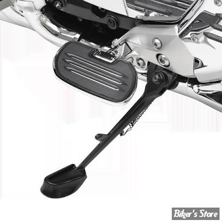 Base de béquille large - SHOW CHROME - HONDA GOLDWING GL1800 2018/2023 - KICKSTAND BASE GL1800 - NOIR - 52-966