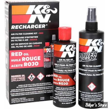 KIT ENTRETIEN FILTRE K&N - 99-5050