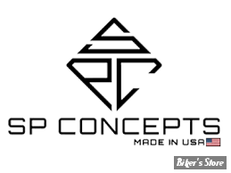 - ECHAPPEMENT - SP CONCEPTS EXHAUST SYSTEM - TOURING M8 2017UP - MID LENGTH ELSINORE - PRO FLO - NOIR - SPC-2-005-BPF