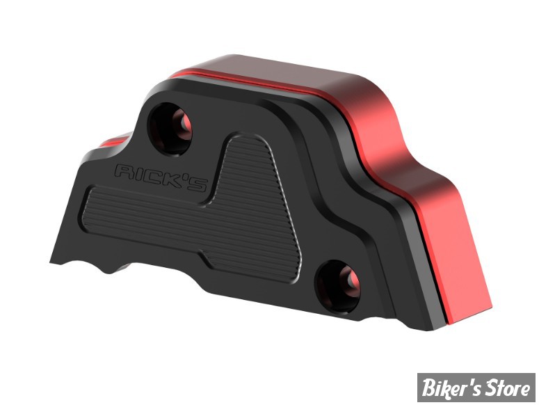 DOC A / PIÈCE N° 43 - CACHE CAPTEUR DE VITESSE - OEM 25800170 /  25701821 - Milwaukee-Eight® 23UP - RICK'S MOTORCYCLES - ROUGE - M8-GSC1000-RG