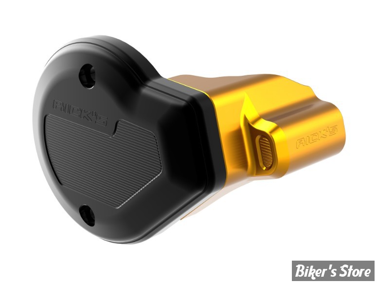 ECLATE I - PIECE N° 07 - CACHE CARTER DE CAMES - OEM 25701511 / 25701664 / 25701703 / 14101990 - TOURING 24UP / Softail 25UP - RICK'S MOTORCYCLES - OR - M8-TCK1000-GG