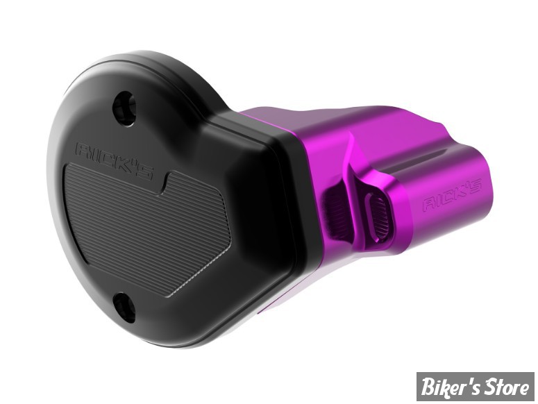ECLATE I - PIECE N° 07 - CACHE CARTER DE CAMES - OEM 25701511 / 25701664 / 25701703 / 14101990 - TOURING 24UP / Softail 25UP - RICK'S MOTORCYCLES - VIOLET - M8-TCK1000-PG