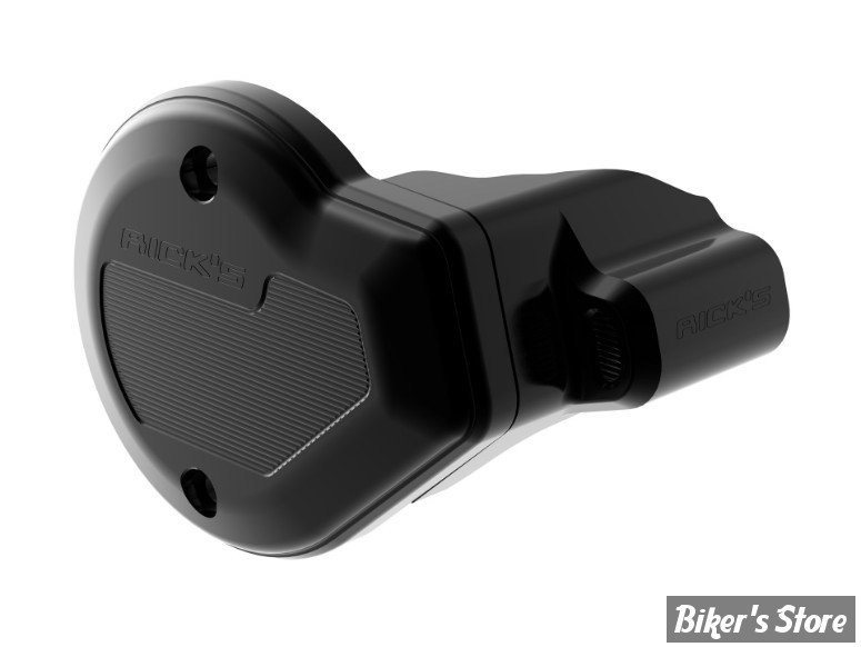 ECLATE I - PIECE N° 07 - CACHE CARTER DE CAMES - OEM 25701511 / 25701664 / 25701703 / 14101990 - TOURING 24UP / Softail 25UP - RICK'S MOTORCYCLES - NOIR - M8-TCK1000-SG
