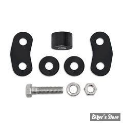 TETE DE FOURCHE - MEMPHIS SHADES - ROAD WARRIOR FAIRING : KIT D'EXTENSION DE PHARE - SPORTSTER 1200X 16/22 - NOIR - MEB9897