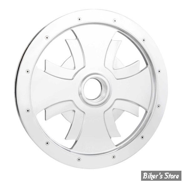 - 72 DENTS / 1" - POULIE ARRIÈRE - OEM 40590-07 - V-ROD - CUSTOM TYPE - RICK'S MOTORCYCLES - DESIGN : BAD FELLAZ - POLI - 11-0071072-1