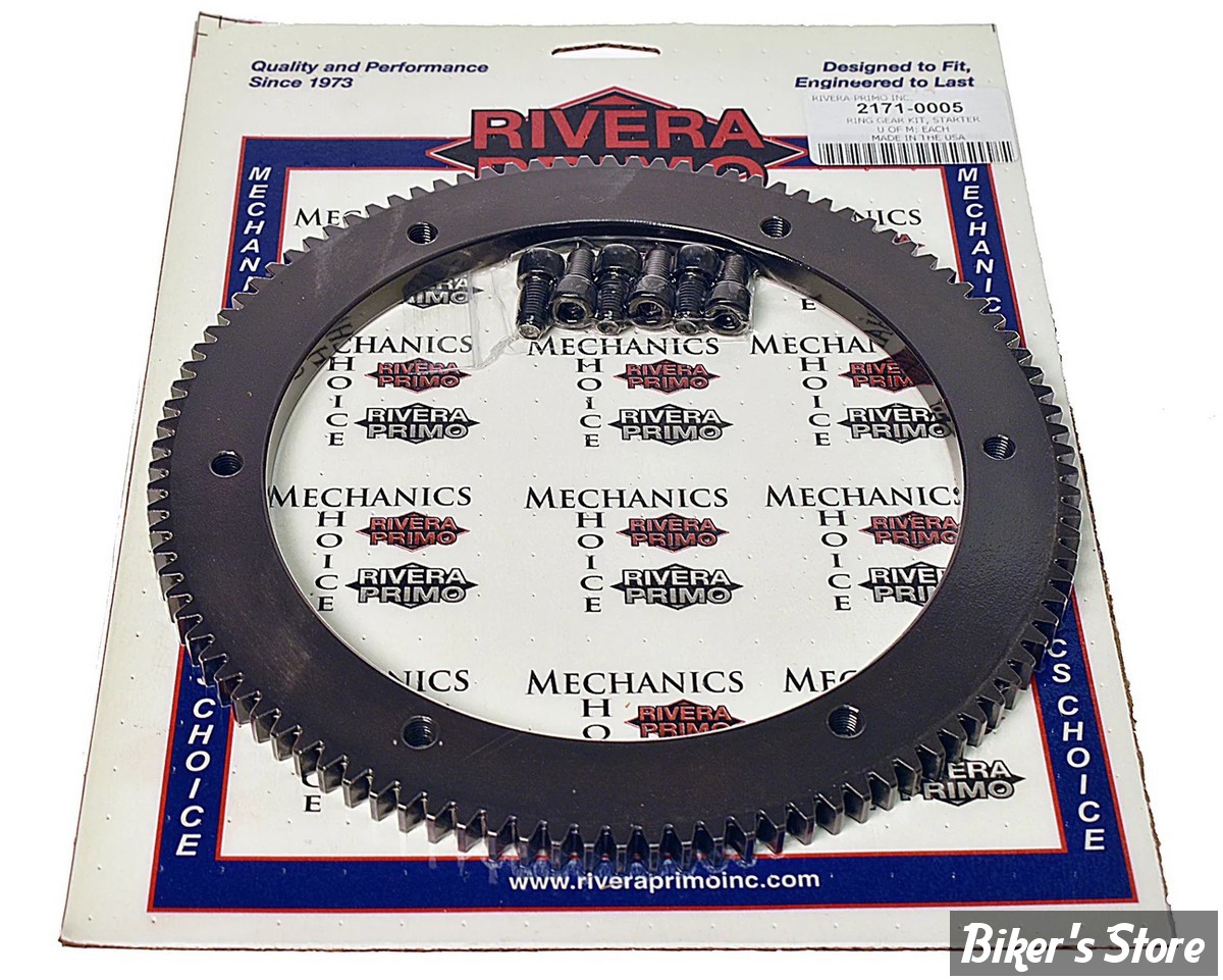 102 DENTS / VISSÉ - COURONNE DE DEMARREUR - BT94/97 - 102 DENTS - STYLE VISSE - RIVERA PRIMO - 2171-0005