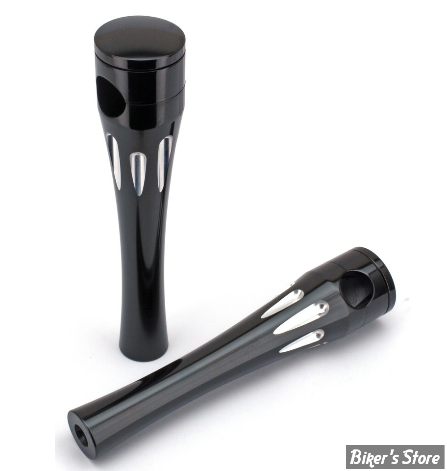 RISERS -  HAUTEUR :150 MM / 6" - ZODIAC / TALON - Aluminium 6061-T6 - NOIR