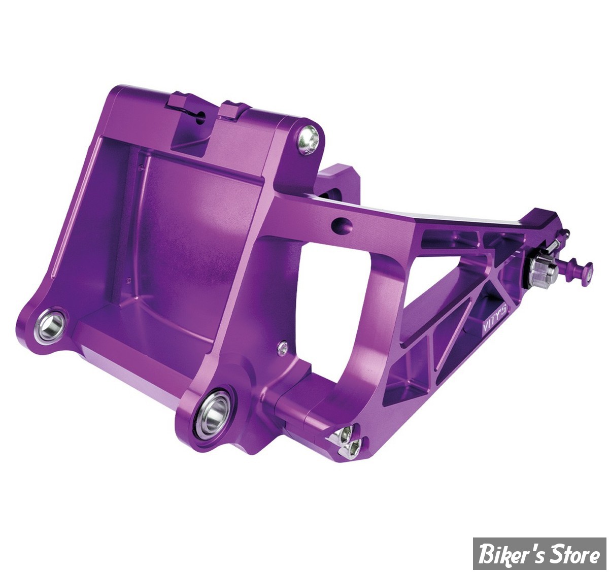 ECLATE O - PIÈCE N° 18 - BRAS OSCILLANT SOFTAIL 2018UP - VITY'S DESIGN - FINITION : ANODISE VIOLET - SOFSWP0001