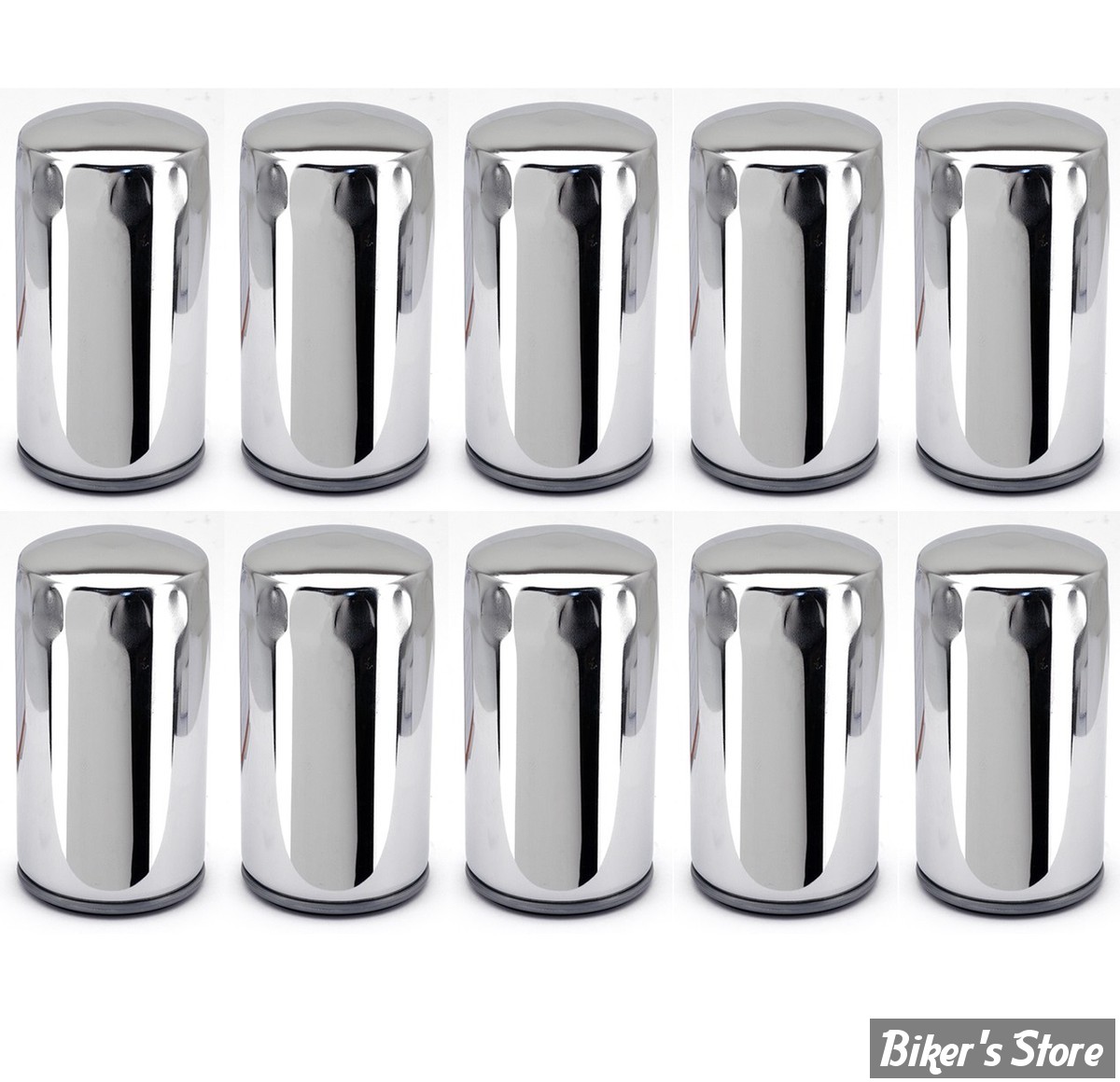 FILTRE A HUILE - DYNA 91/98 - ZODIAC - TYPE : STOCK 30 MICRONS - EXTRA LONG - CHROME - 63812-90 / 63813-90 - LES 10 PIECES