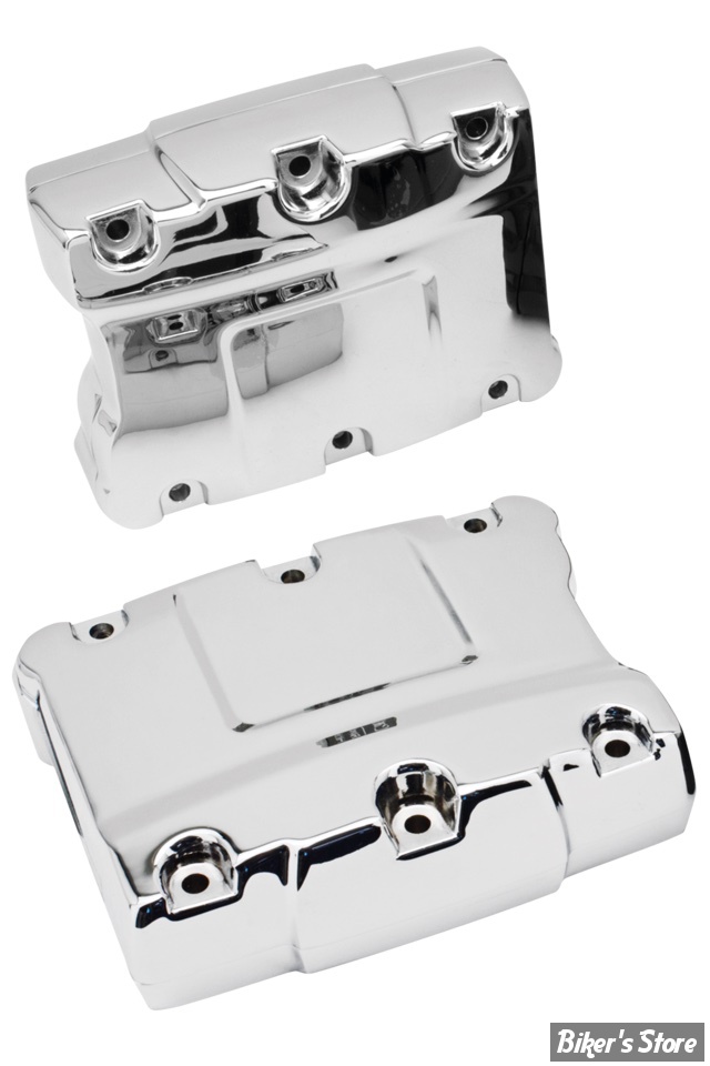 ECLATE D - PIECE N° 01 / 15 - COUVRES CULBUTEURS - TWINCAM 99/17 - OEM 17572-99 / 17573-99 - STYLE ORIGINE - CHROME - V-TWIN