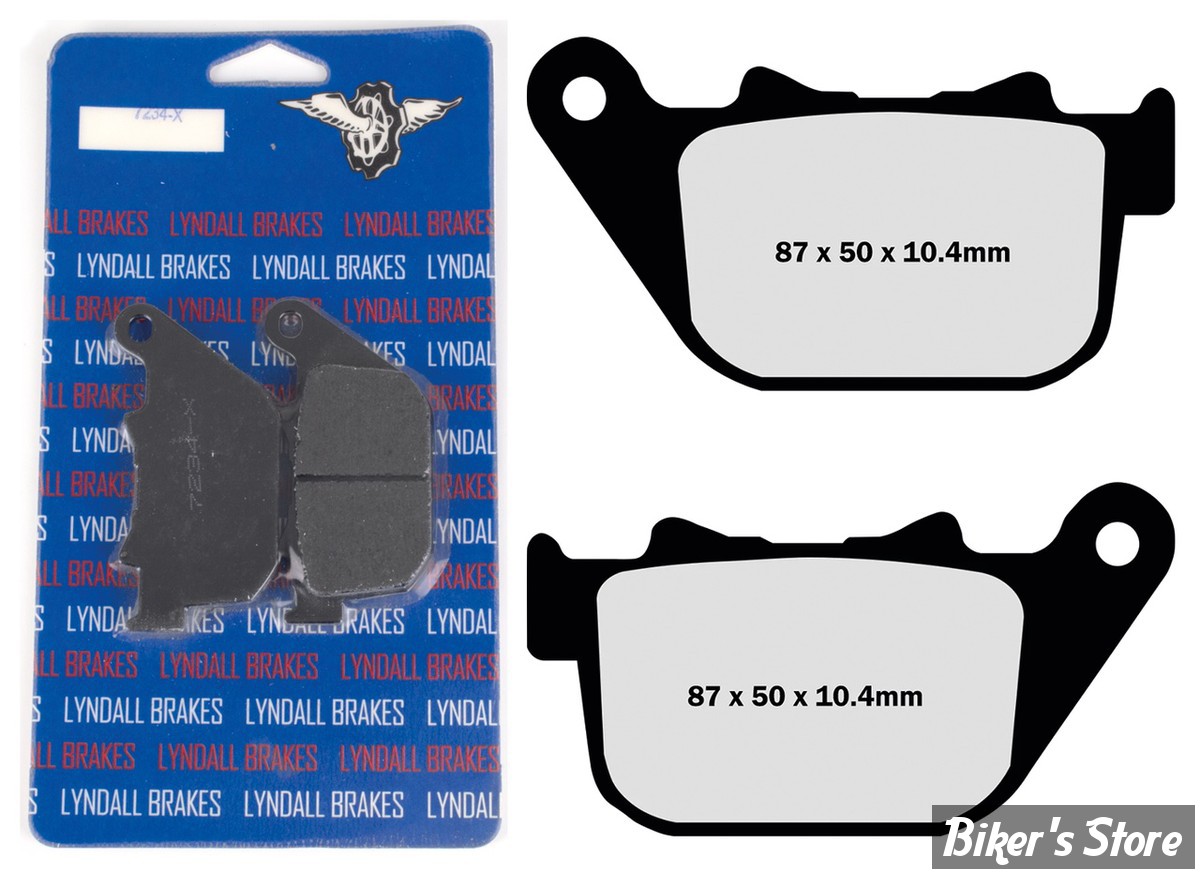 PLAQUETTES - 42831-04 - LYNDALL BRAKES - XTREME - 7234-X