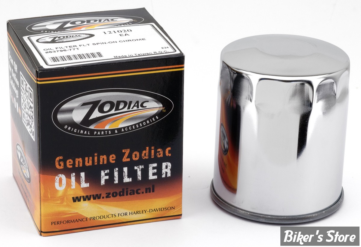 FILTRE A HUILE - INDIAN 14UP - OEM 2521421 /  2520799 - ZODIAC - CHROME