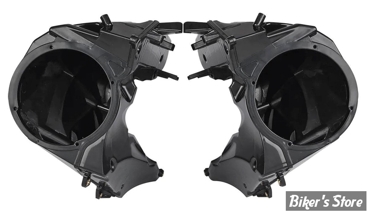 PIECES DE CARENAGE - ROAD GLIDE FLTR 15UP - OEM 57000172 / 57000175 - Jeu de caissons d'enceintes gauche et droit, ABS noir