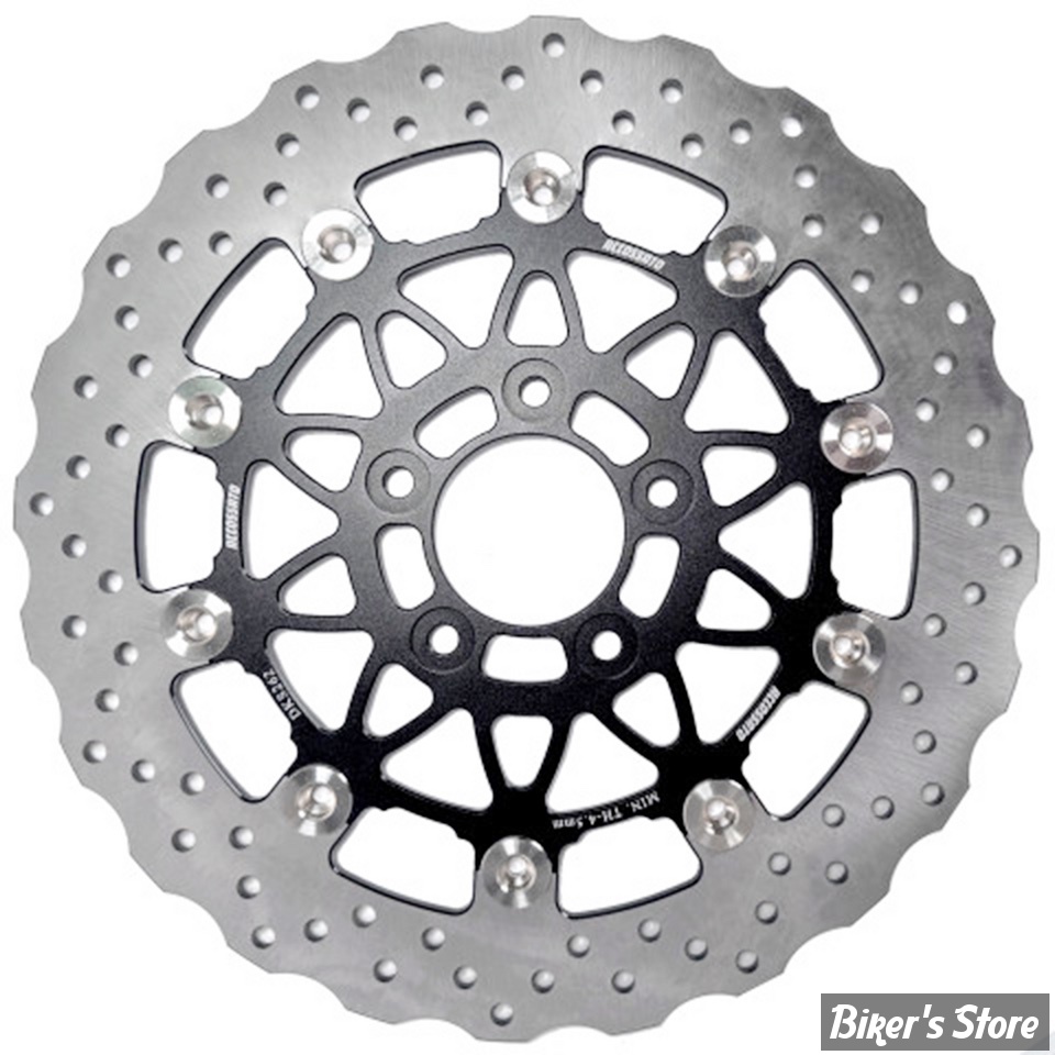 - ECLATE DF -  PIECE N° 01 -  DISQUE AVANT 11.8" - OEM 41808-08 - FLOTTANT - ACCOSSATO - WAVE