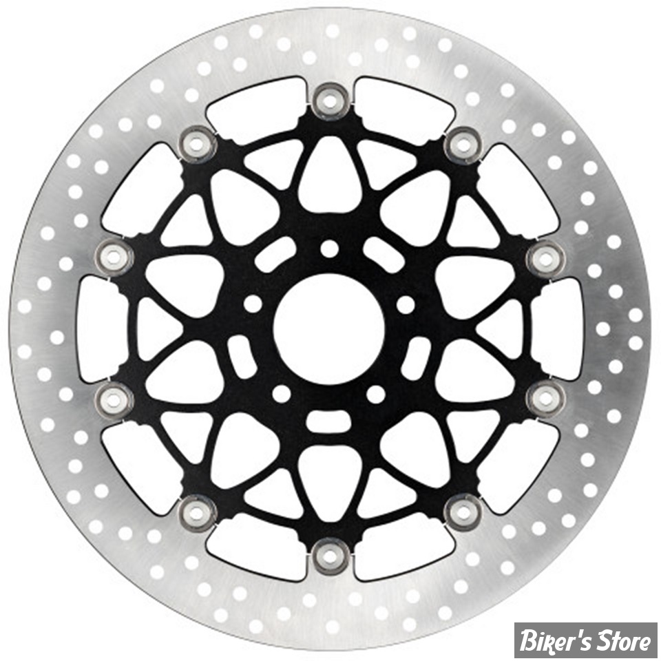 DISQUE AVANT - 13" - DISQUE DE FREIN À DISQUE FLOTTANT - ACCOSSATO - ROND