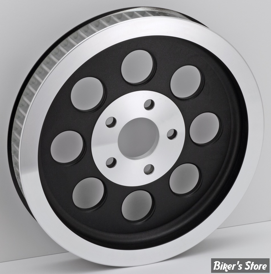 - 65 DENTS / 1 1/2" - POULIE ARRIÈRE - OEM 40311-94 / 40312-94 - BIGTWIN 84/99 -  TYPE OEM - NOIR - ZODIAC