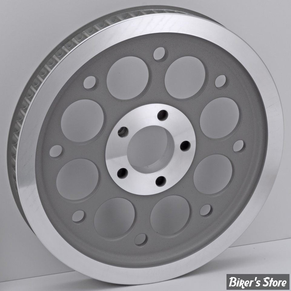 - 70 DENTS / 1 1/8" - POULIE ARRIÈRE -  OEM 40221-00 / 10414-00 - DYNA 00/05 - OEM TYPE - SILVER - ZODIAC