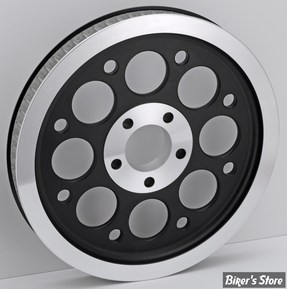 - 70 DENTS / 1 1/8" - POULIE ARRIÈRE -  OEM 40221-00 / 10414-00 - DYNA 00/05 - OEM TYPE - NOIR - ZODIAC