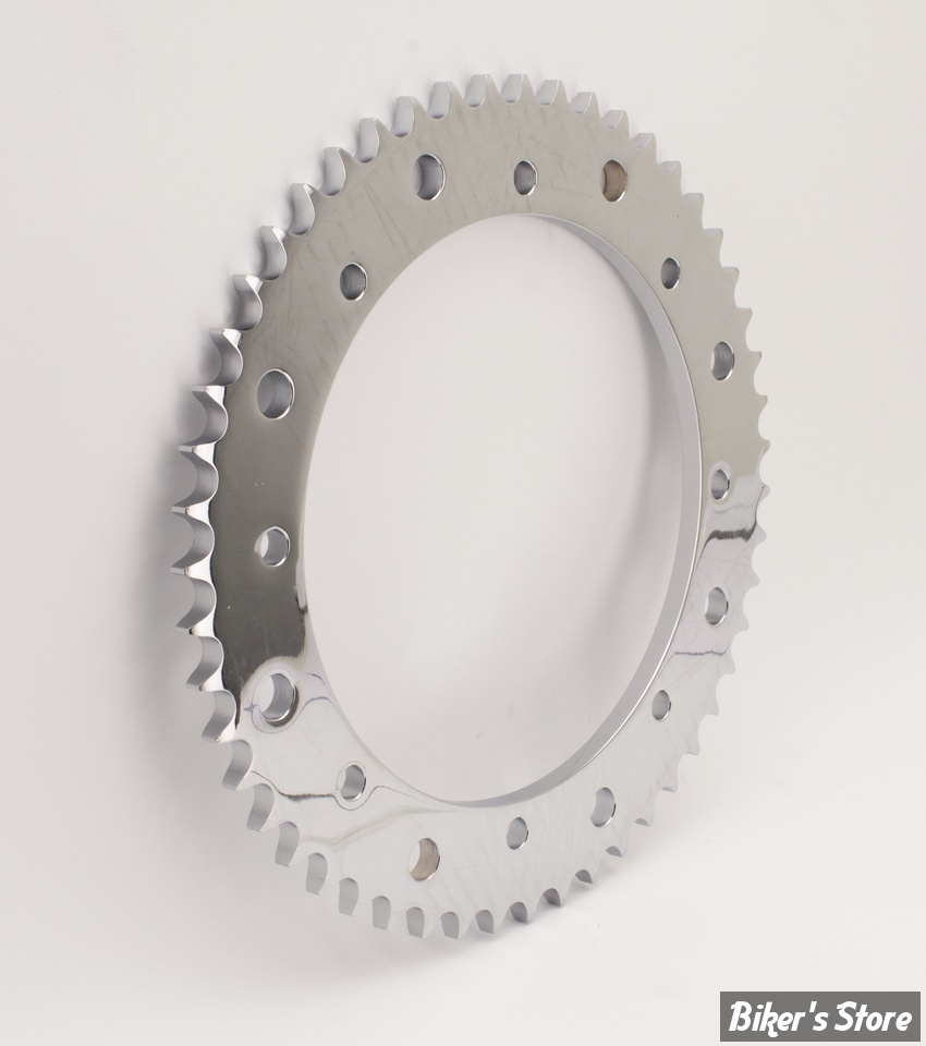 - KIT CHAINE ZODIAC -TOURING 09UP - PIGNON DE CONVERSION EN CHAINE - ZODIAC : COURONNE ARRIÈRE 51 DENTS - CHROME