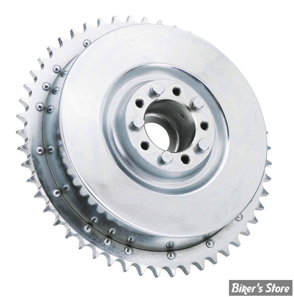 ECLATE H - PIECE N° 29 - Tambour de frein - Arriere - 37/57 - OEM 41400-37 - ZODIAC - Chrome