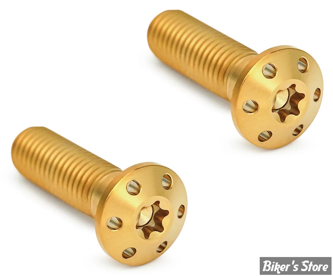 ECLATE G - PIECE N° 05 / 06 - KIT VISSERIE D ETRIER DE FREIN - OEM 44160-00 / 44163-00 - ARLEN NESS - OR - 300-919