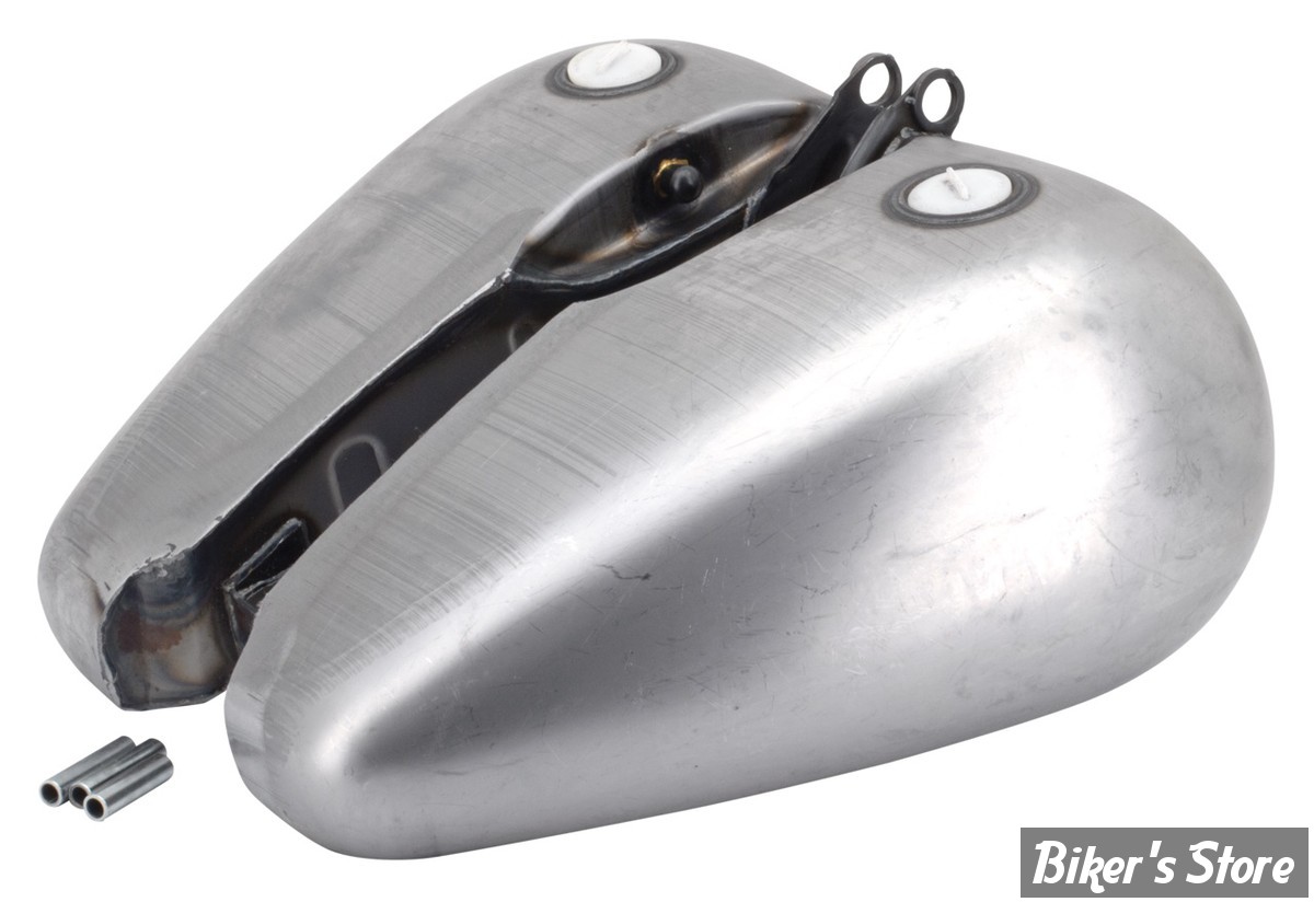 RESERVOIR D'ESSENCE - 6.0 GALLONS - SOFTAIL 1984/1999 - OEM 61218-85 / 61226-85 - FLAT SIDE - 6 G / 24 LITRES - POUR BOUCHONS A VIS