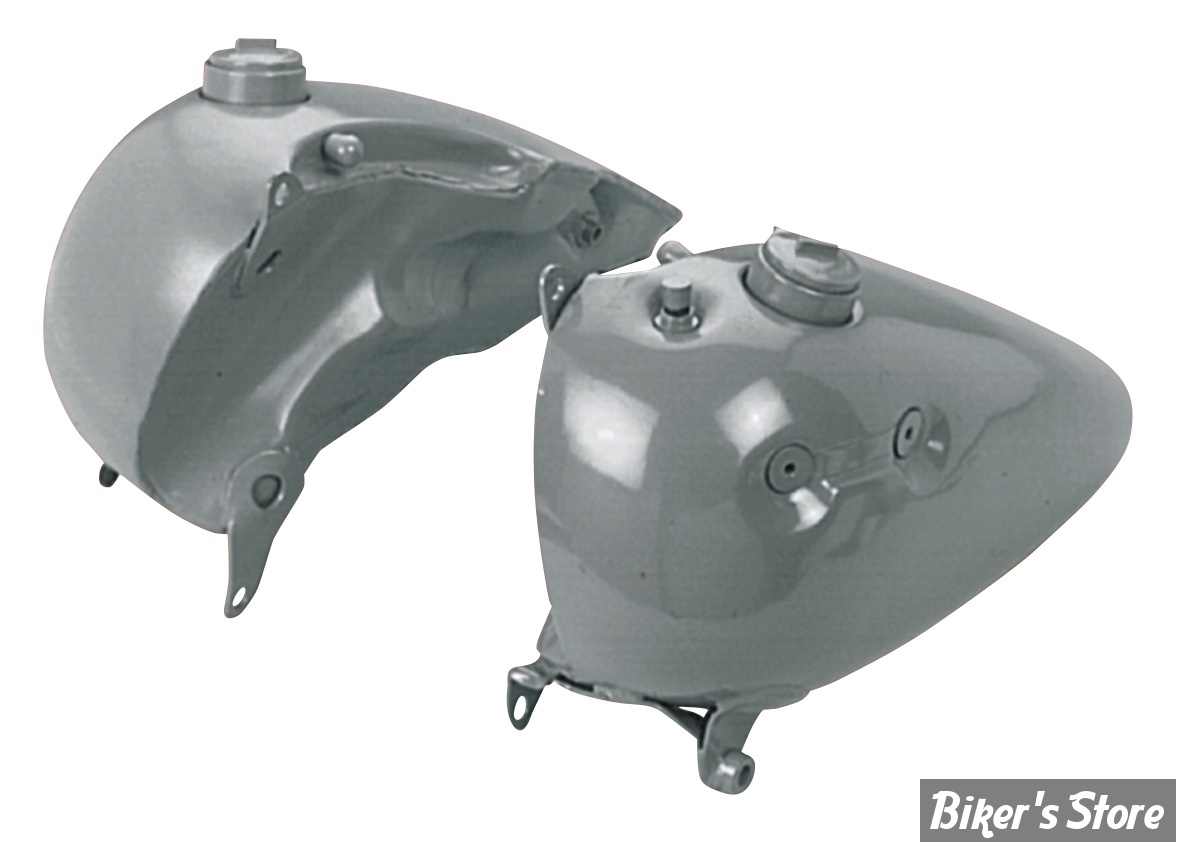 ECLATE A - PIECE N° 00 - RESERVOIR - 3.5 GALLONS - BIGTWIN 1947/ 1965 - OEM 00000-00 - CHANGEMENT DE VITESSE A LA MAIN