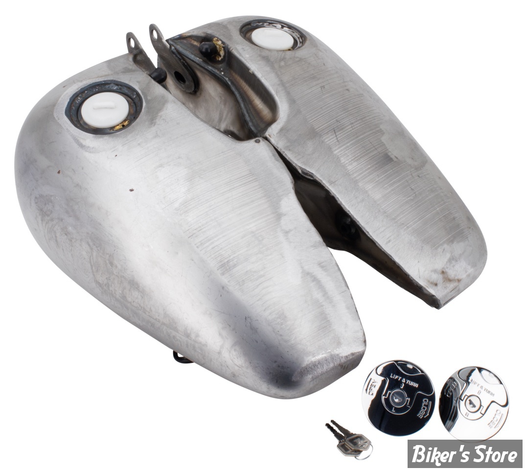 ECLATE A - PIECE N° 00 - RESERVOIR - 3.5 GALLONS - BIG TWIN 48/84 - FAT BOB - OEM 61218-67A / 61426 - Pour bouchons de réservoir affleurant à serrure 