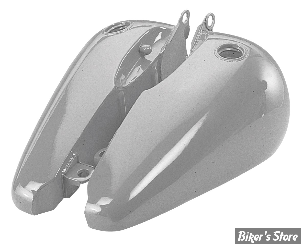 RESERVOIR d'ESSENCE - 3.5 GALLONS / 13 LITRES - SOFTAIL 1984/1999 -  OEM 61218-85 / 61426-85 - REPLICA - FLAT SIDE - ZODIAC - 