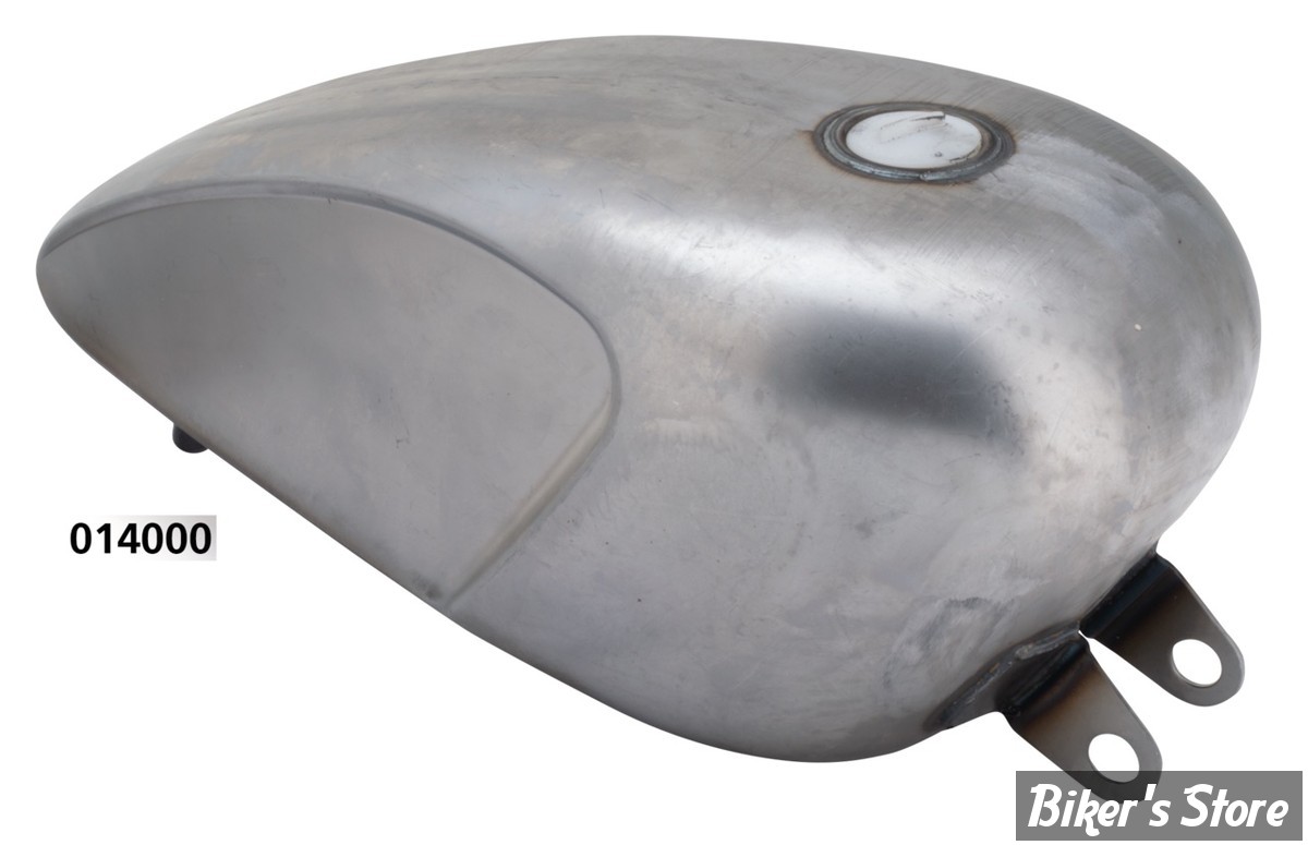 RESERVOIR  D'ESSENCE - 2.75 GALLONS / 10.40 LITRES - SPORTSTER 04/06 - OEM 00000-00 - SLIMLINE LEGACY - Avec filetage de bouchon au centre