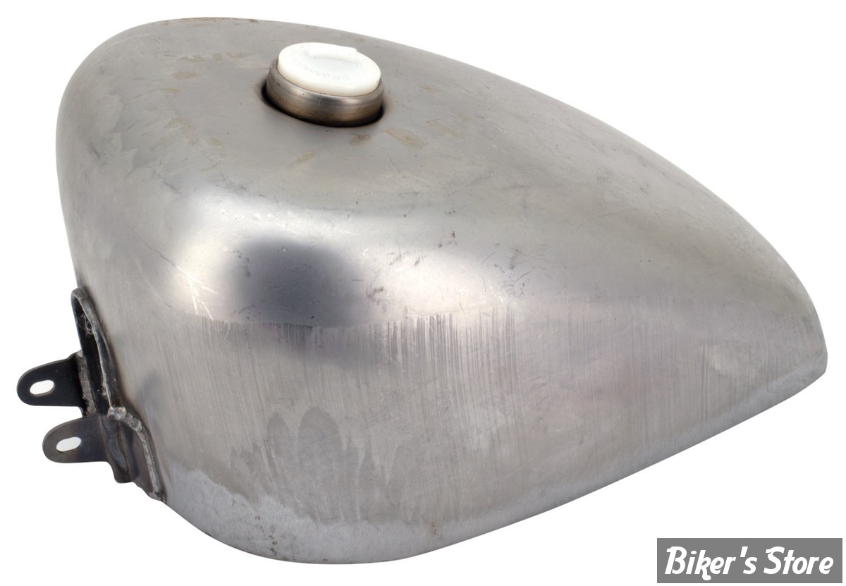RESERVOIR D'ESSENCE - 3.1 GALLONS / 11.70 LITRES -  SPORTSTER 79/81 - OEM 00000-00 - ZODIAC - Avec un bouchon de type à came 