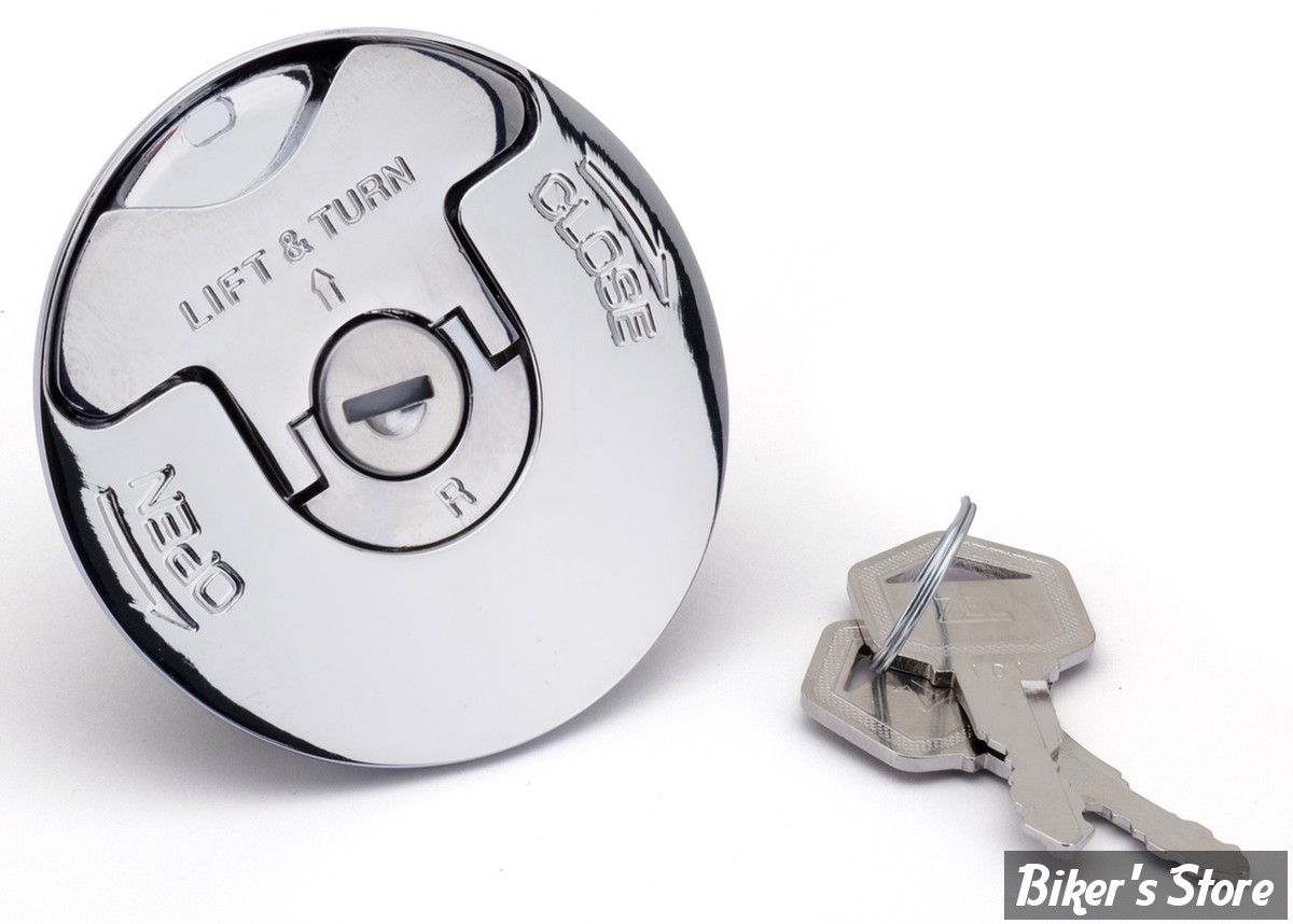 BOUCHON AFFLEURANT - DIAMÈTRE : 73 MM - QUART DE TOUR À SERRURE - ZODIAC - VENTILÉ - LA PIÈCE