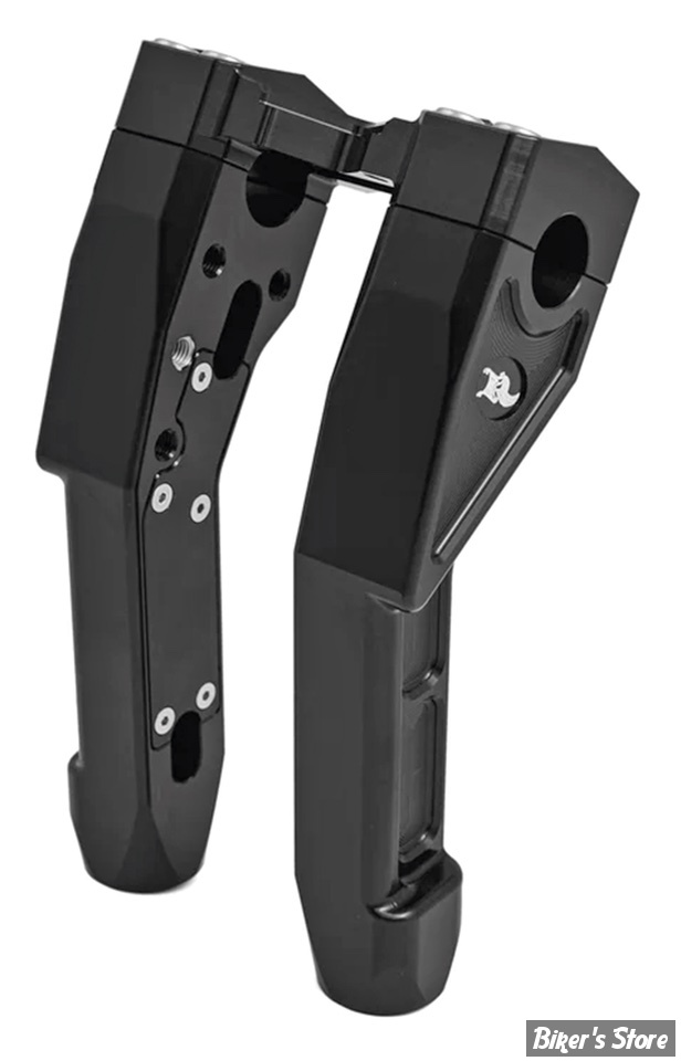 POUR GUIDON DE Ø 28,60 MM - HAUTEUR : 20 CM / 8" - KEN'S FACTORY - Next Level X-Risers Pull Back - PULLBACK
