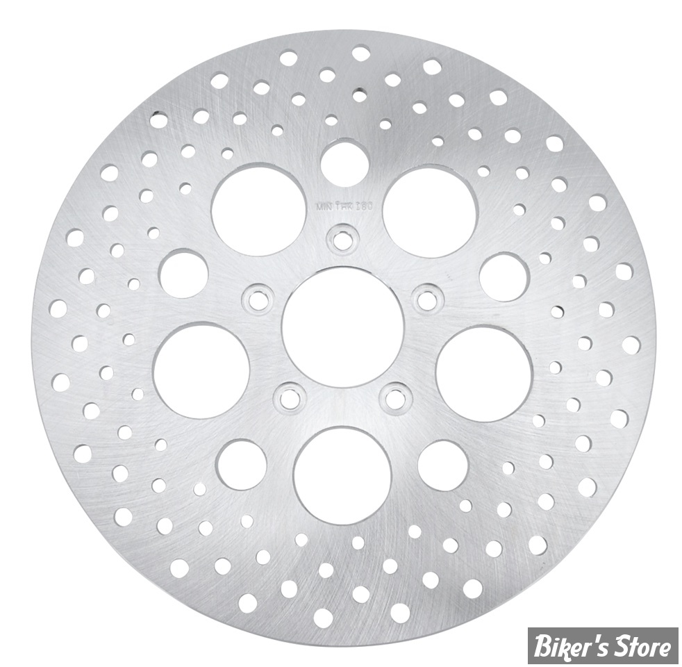 ECLATE DF - PIECE N° 01 -  DISQUE AVANT 11.5" - OEM 44156-00 - HD 00/14 -  TYPE OEM - ACIER PERFORÉ - ACIER