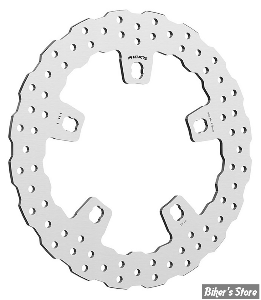 ECLATE DF - PIECE N° 01 - DISQUE AVANT 11.8" - OEM 41500017 - RICK'S MOTORCYCLES - WAVE DESIGN - MODÈLE : WAVE - 20-W41500017-300