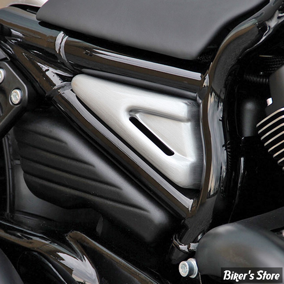 CACHES RESERVOIR - V-ROD - CULT WERK - Tank Cover - VERSION : RACING - A PEINDRE - HD-ROD029