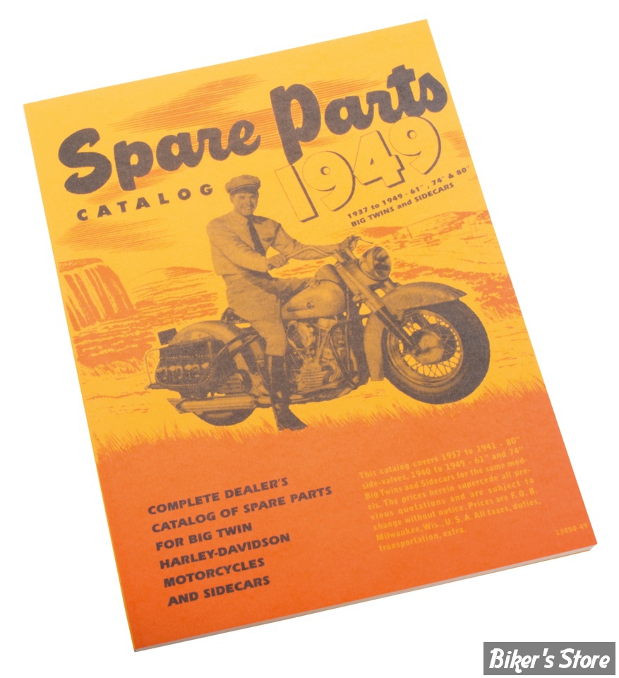 CATALOGUE DE PIECES DETACHEES - 1937/1949 - EL/FL 37/47/ UL 37/48 / EL/FL 49/19 - OEM 13850-49 - SAMWEL - 1600504