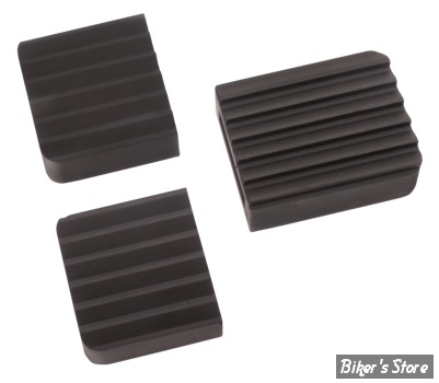 ECLATE IE - PIECE N° 01A - CAOUTCHOUCS DE PEDALE D'EMBRAYAGE AU PIEDS - OEM 00000-00 - LES 3 PIÈCES
