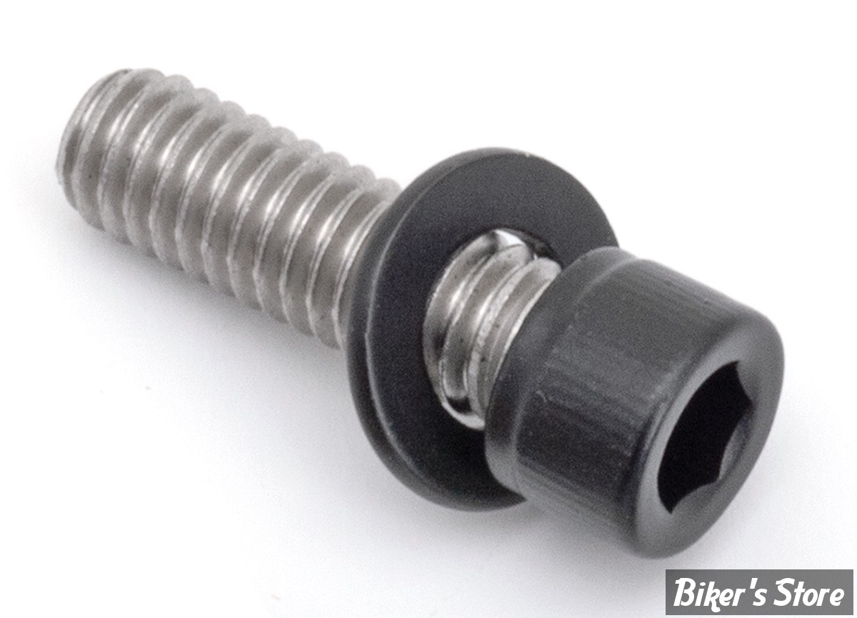 VIS DE PROTÈGE-COURROIE - OEM 2708A / 6702 - SPORTSTER 04/22 - NOIR MAT 