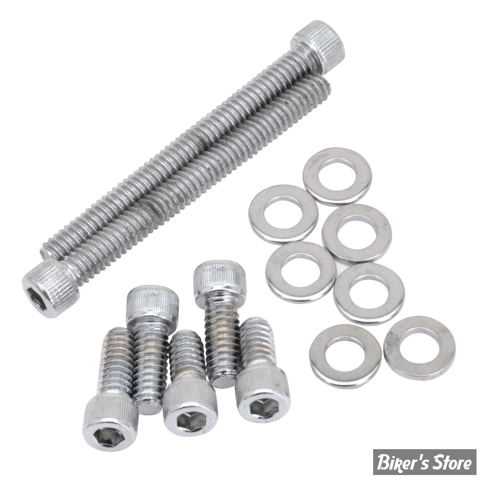 ECLATE I - PIECE N° 27 - VISSERIE DE TRAPPE POUR TRANSMISSION PRIMAIRE  - SOFTAIL / DYNA 94/98 - CHROME