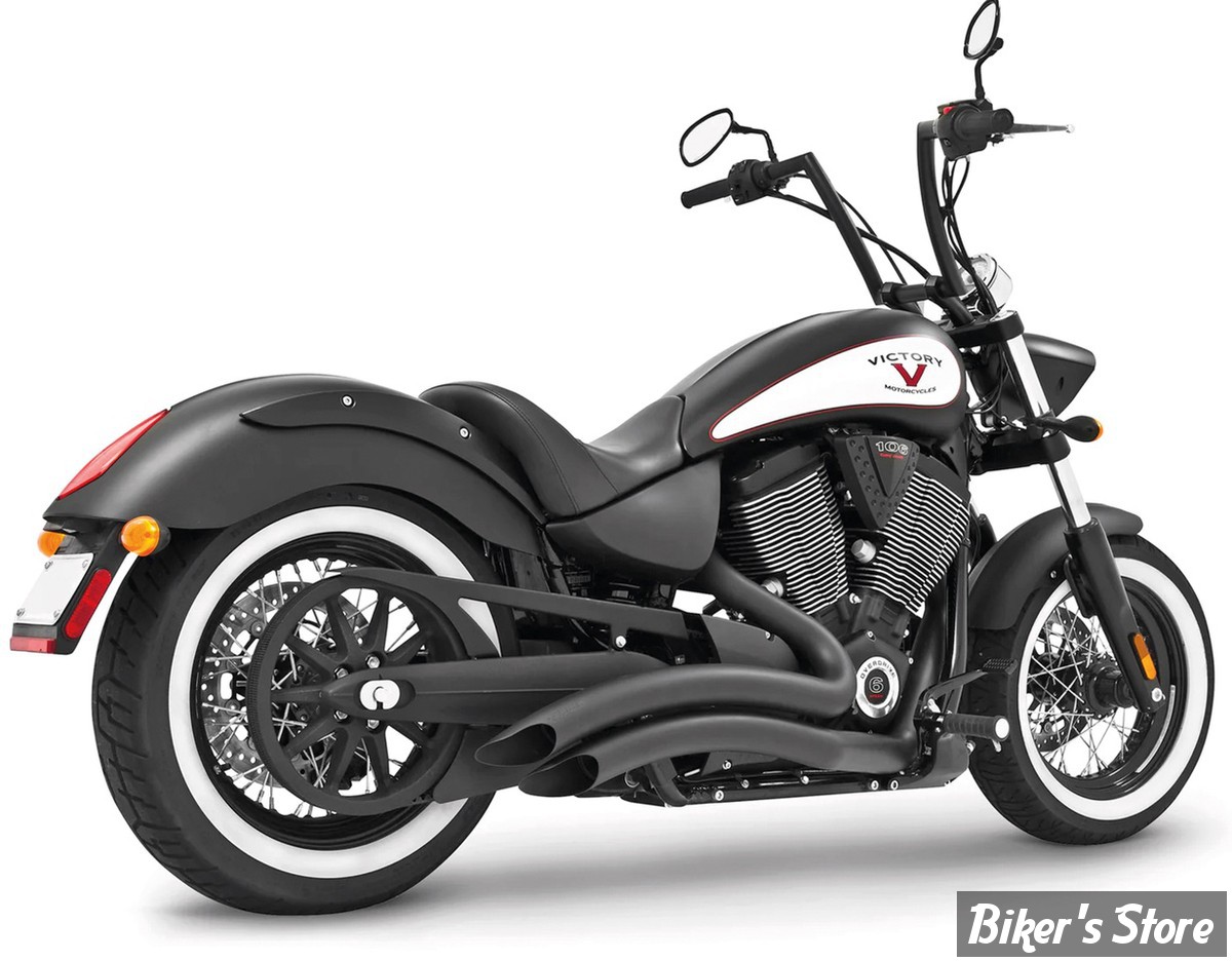 - ECHAPPEMENT FREEDOM PREFORMANCE - VICTORY VEGAS / KINGPIN / HIGHBALL / GUNNER - SHARP CURVE RADIUS - NOIR - MV00012