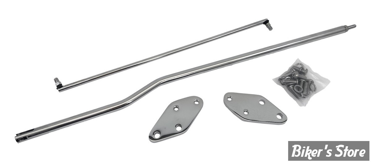 KIT D'EXTENSION DE COMMANDES AVANCÉES - DYNA 06/17 - OEM 49080-06 - ZODIAC : KIT D'EXTENSION + 2" - CHROME