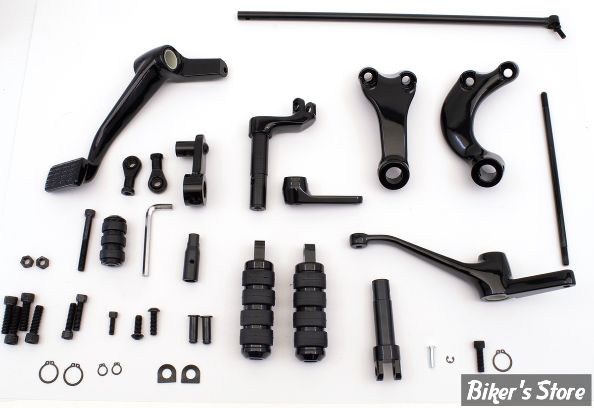 - COMMANDES AVANCEES - SPORTSTER 14/22 - RALLONGÉ + 2 "-  ZODIAC - NOIR