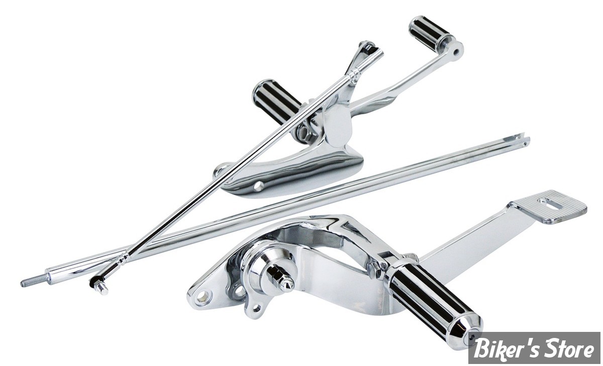 - COMMANDES AVANCEES - DYNA 91/05 - LONGUEUR STANDARD - STREAMLINER - CHROME