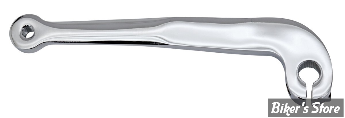 DOC A / PIÈCE N° 26 - BRAS DE SELECTEUR - SOFTAIL FXST 86/13 / FX 74/86 / DYNA 91/13 - OEM 34564-90 & 34564-74 - ZODIAC - CHROME